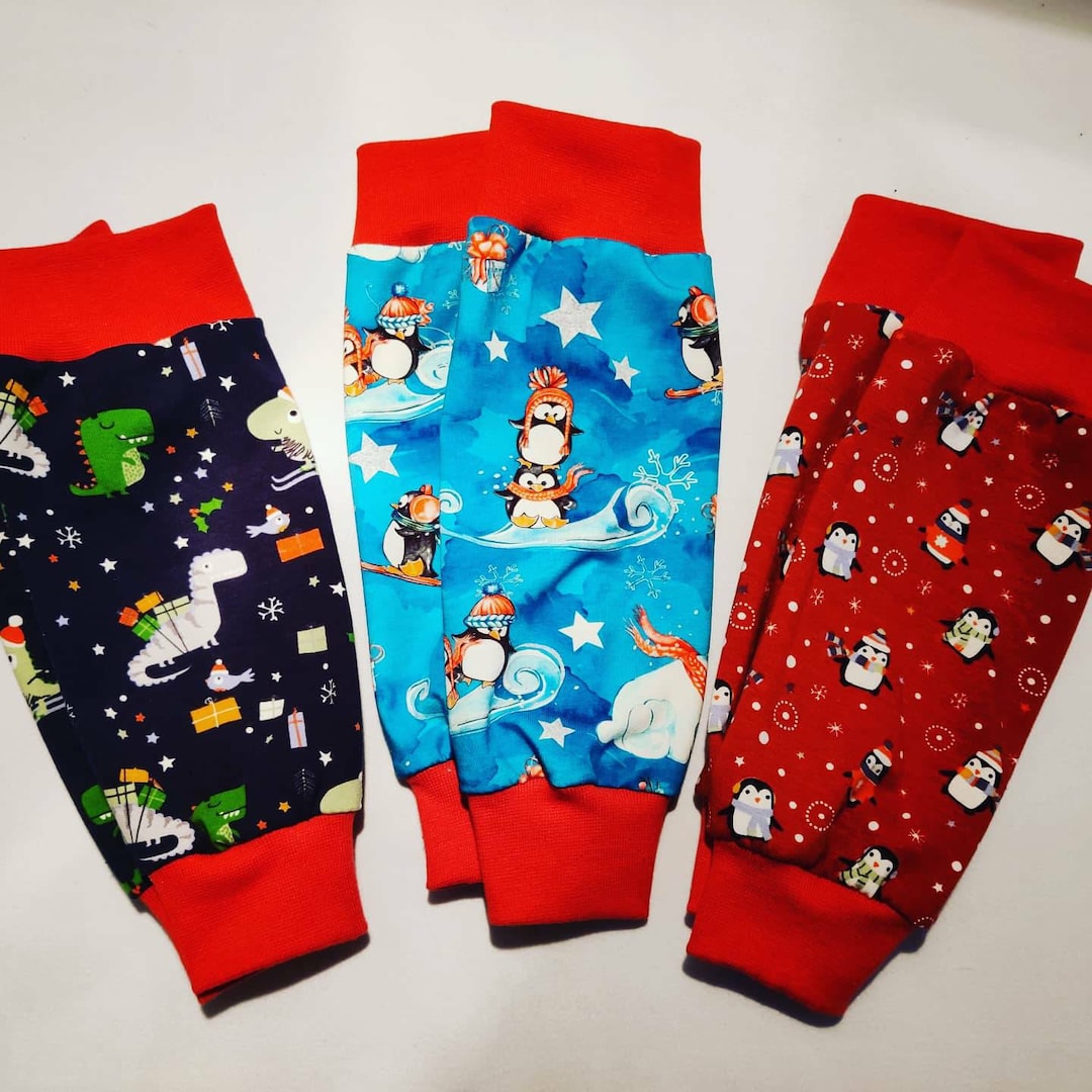 Christmas Clubfoot Talipes Cast Cover Leg Warmers. Festive Etsy