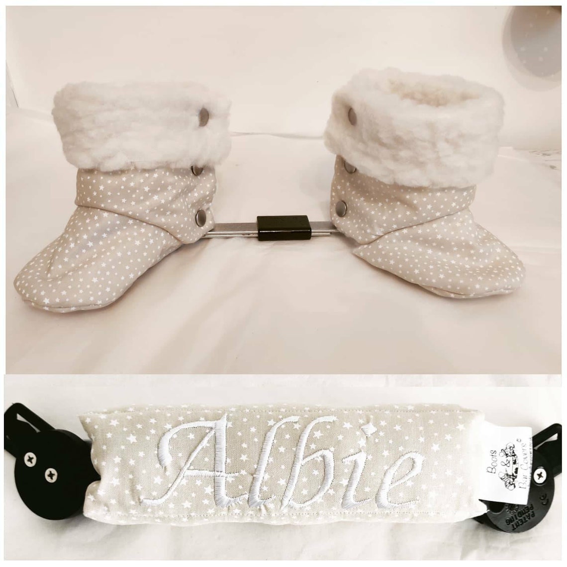 Boot Covers for Clubfoot Talipes. Boots and Bar Booties for Etsy