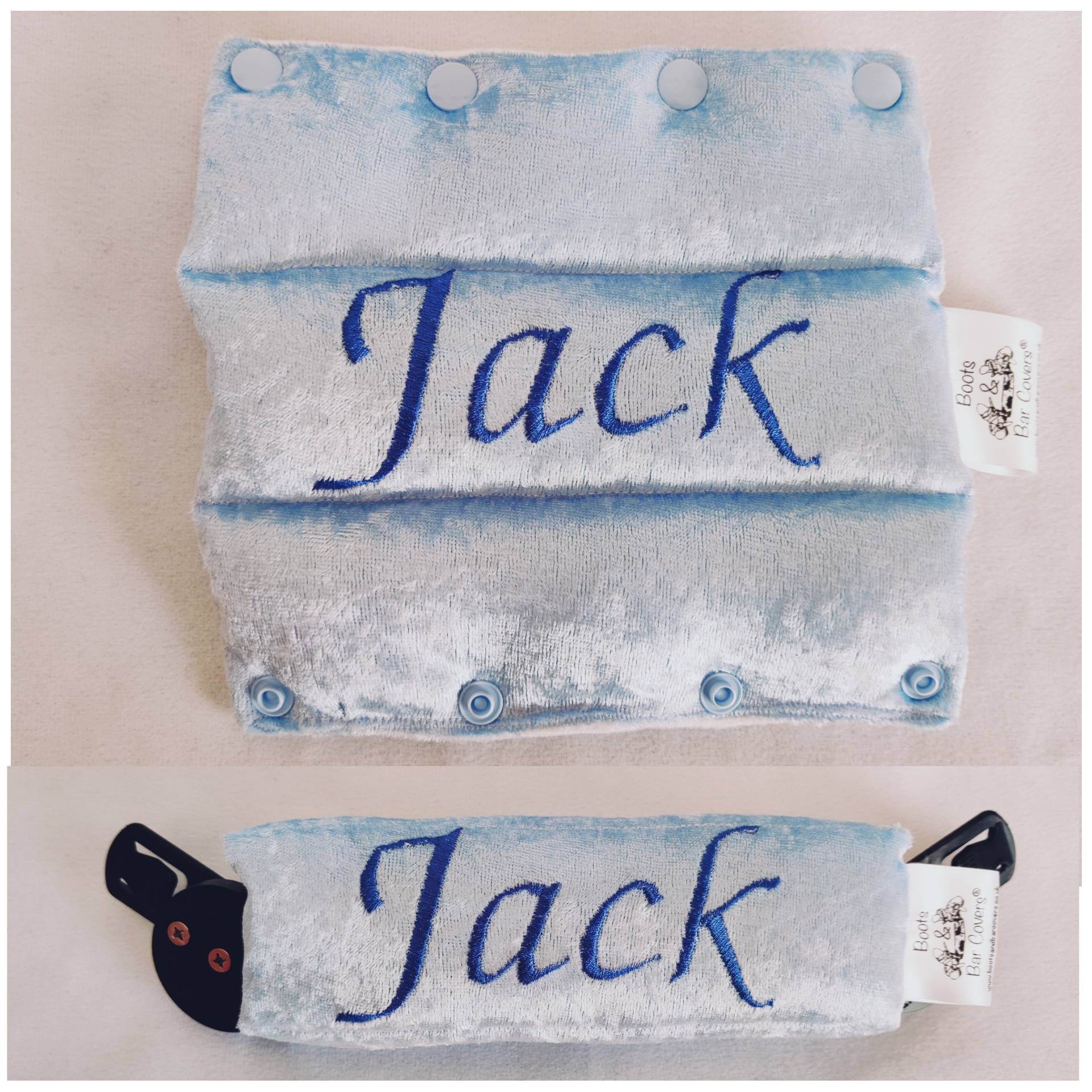 Baby Blue Crushed Velvet Boots and Bar Cover for Clubfoot Etsy UK