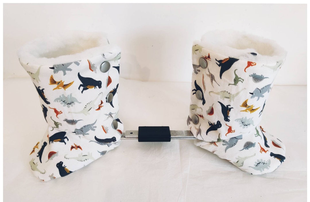 Boot Covers for Clubfoot Talipes. Boots and Bar Booties for Funky Snowboard. Ponseti Bnb. Etsy