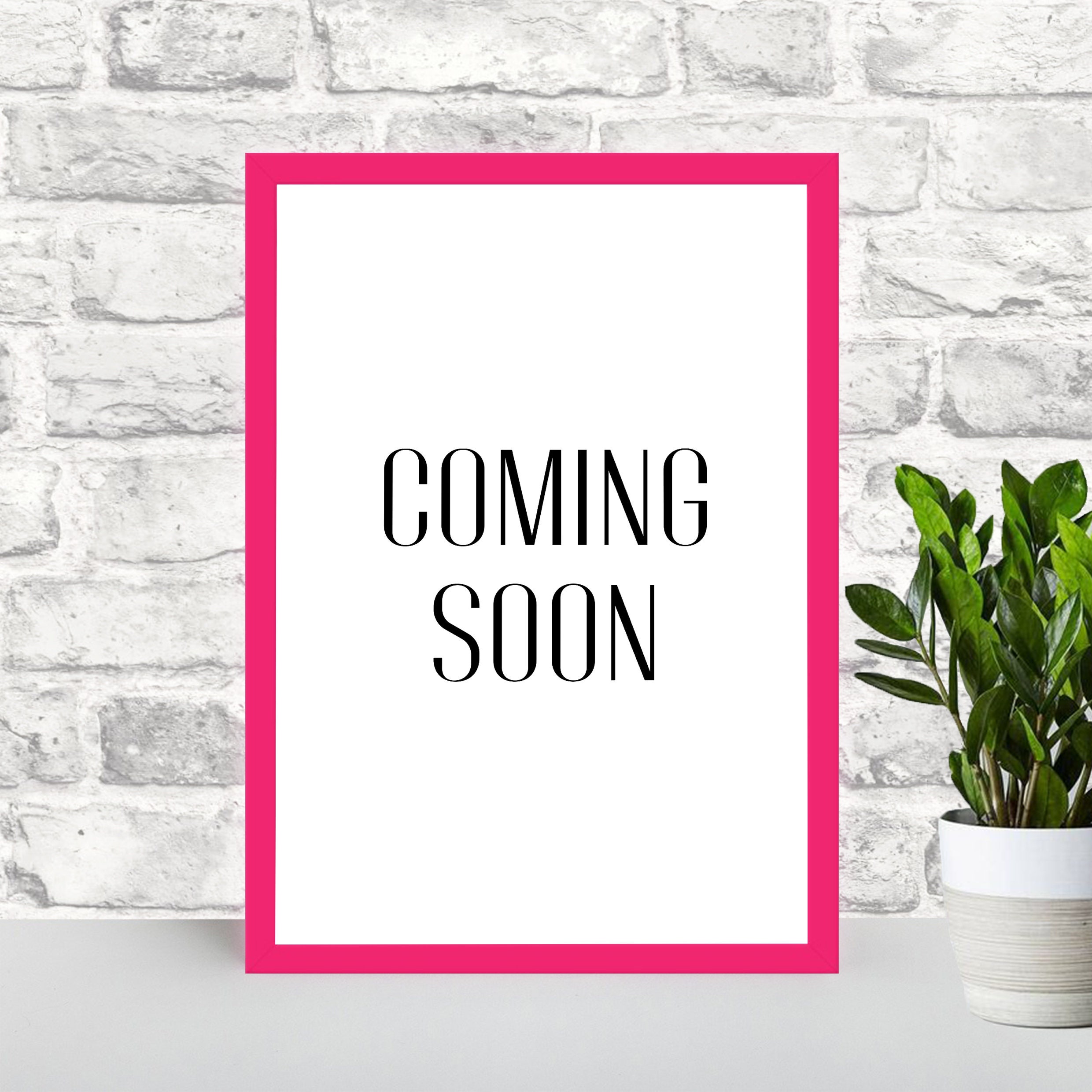 Artwork Coming Soon Printable