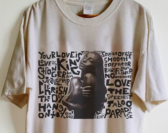 Vintage Sade 88 Tour T-shirt 80’s Size S-2XL REPRINT Vintage Sade 88 Tour T-shirt 80’s Size S-2XL REPRINT