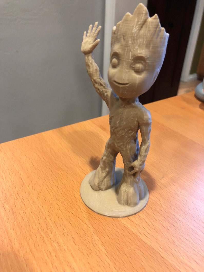 3D Printed Baby Groot Figure - Etsy