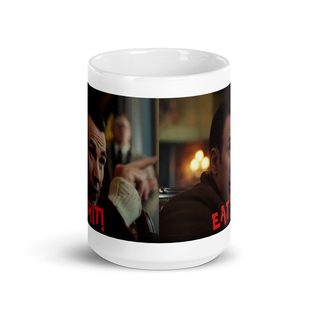 Knives Out Eat Shit Mug Knives Out Gift Chris Evans Funny Etsy UK