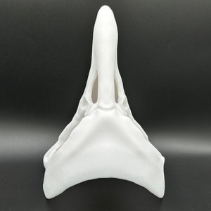 Raven Bird Skull Corvus Bone Skull Mask - Movable Moving Hinge Jaw- 3D ...