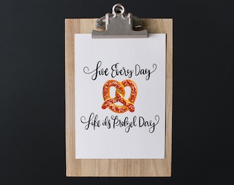 The Office Pretzel Day Sign - Etsy