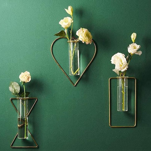 Wall Hanging Hydroponic Vase Hanging Wall Planter Wall Vase Etsy