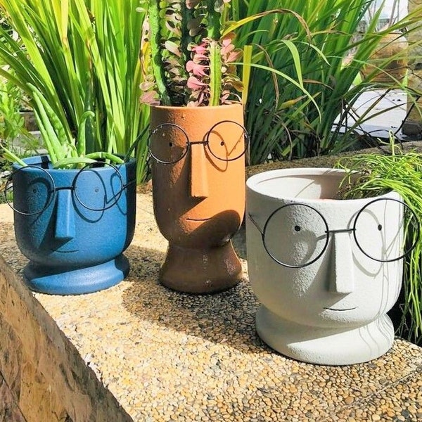 Face Planter With Glasses Etsy