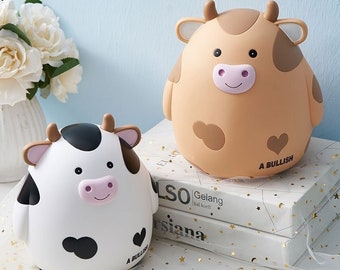 Highland Cow Piggy Bank - Etsy Australia