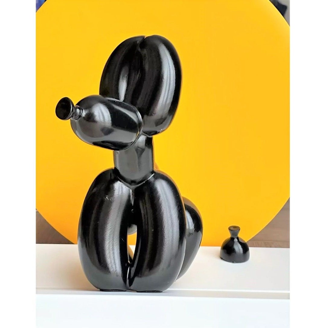Air Balloon Dog Pooping Gift Idea Funny Dog Figurine Modern Etsy UK
