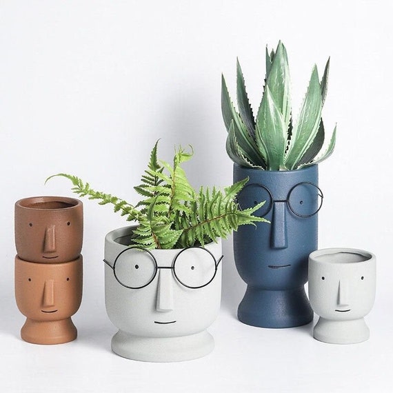 Craft Supplies & Tools Family Gift Doctor Planter Ceramic Planter Gift