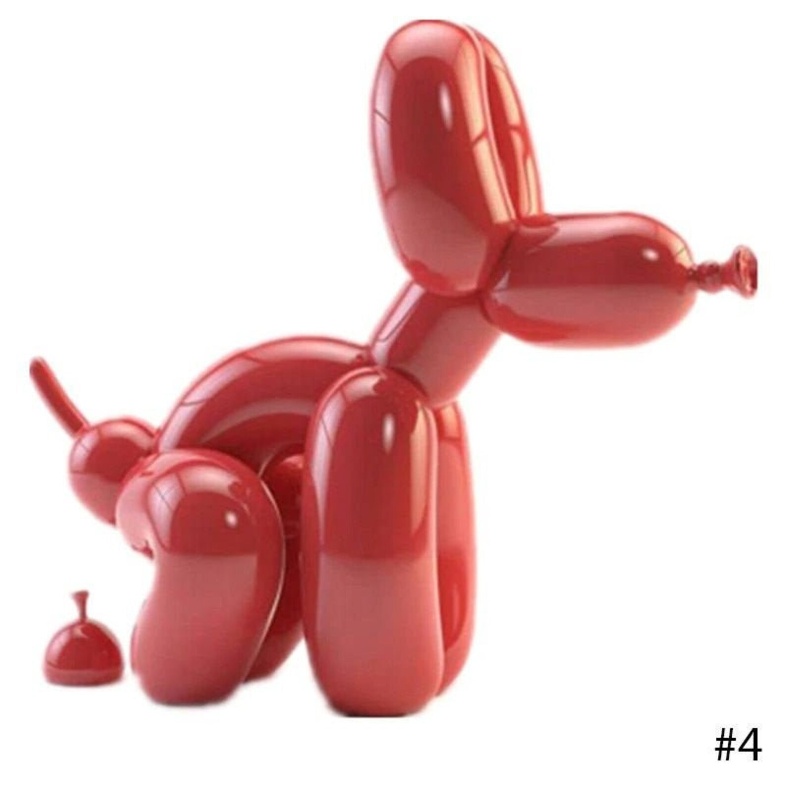 Air Balloon Dog Pooping Gift Idea Funny Dog Figurine Modern Etsy UK