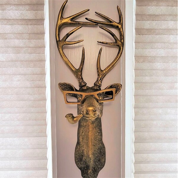 Deer Head Wall Mount - Etsy