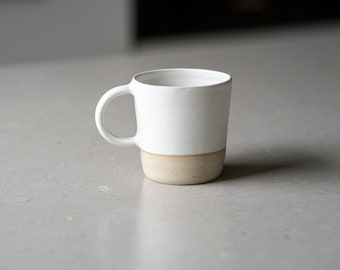 Coffee mug, matte white