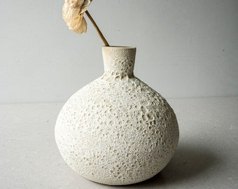Vase magma beige