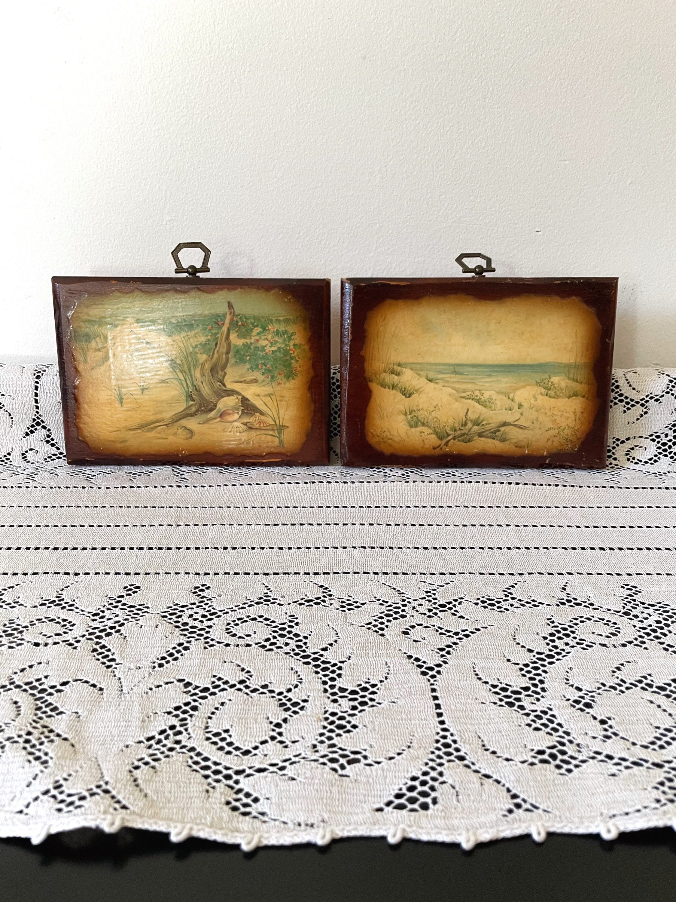 Vintage Wall Art, Vintage Wall Decor, Wooden Wall Hangings, Vintage ...