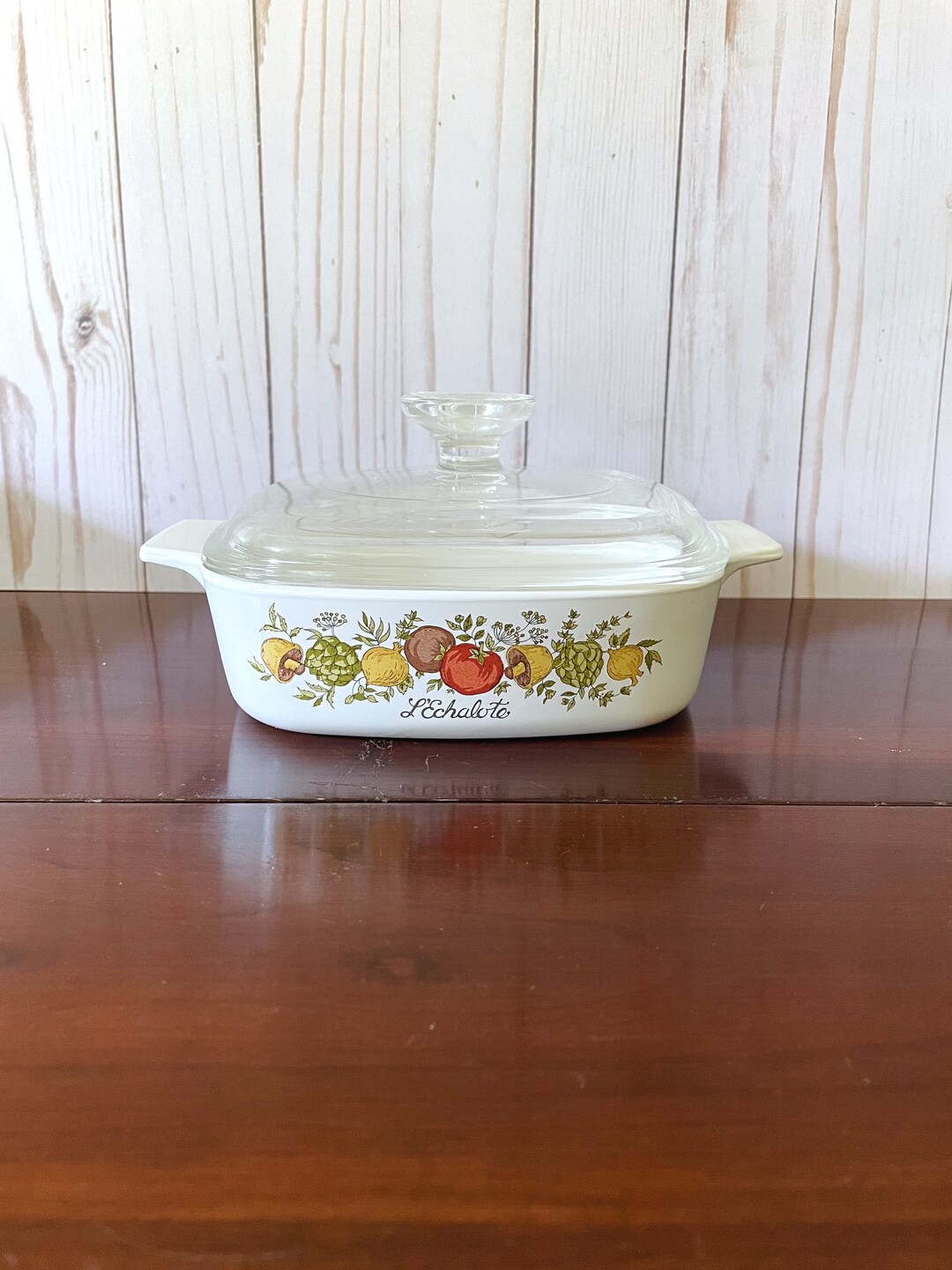 Corning Ware L'echalote 1 Quart Cookware Casserole Dish Etsy