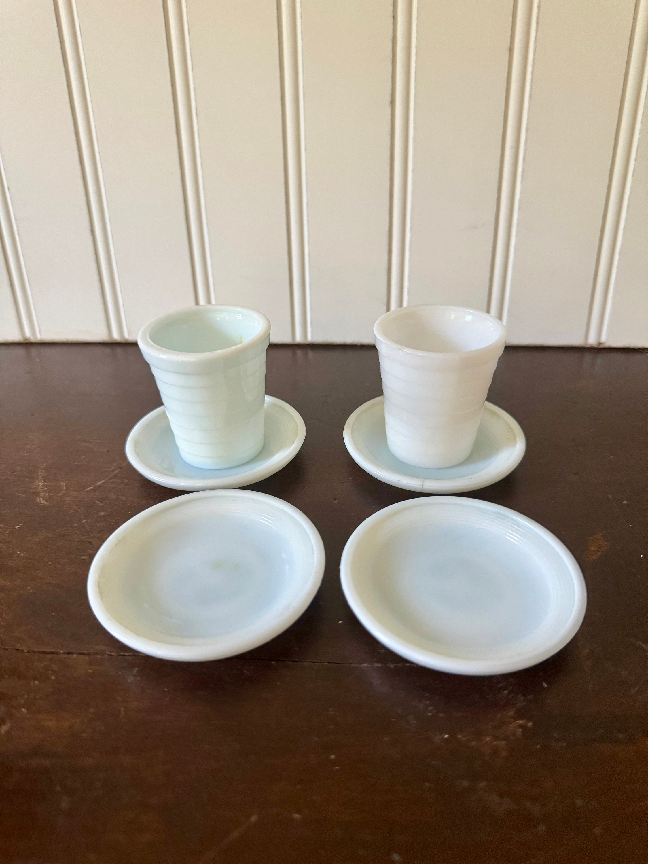 Akro Agate Childrens Dishes, Choose Your Set, Mini Collectible Toy ...