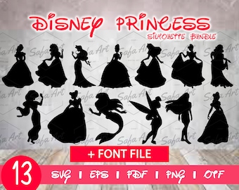 Download Princess Svg Files Etsy