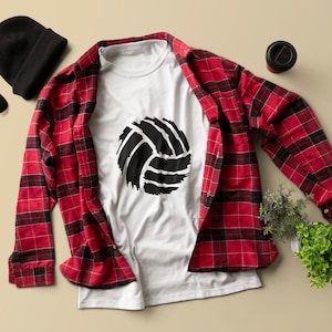 Volleyball SVG, Grunge SVG, SVG Files For Cricut, Silhouette Studio Svg Png Eps Pdf