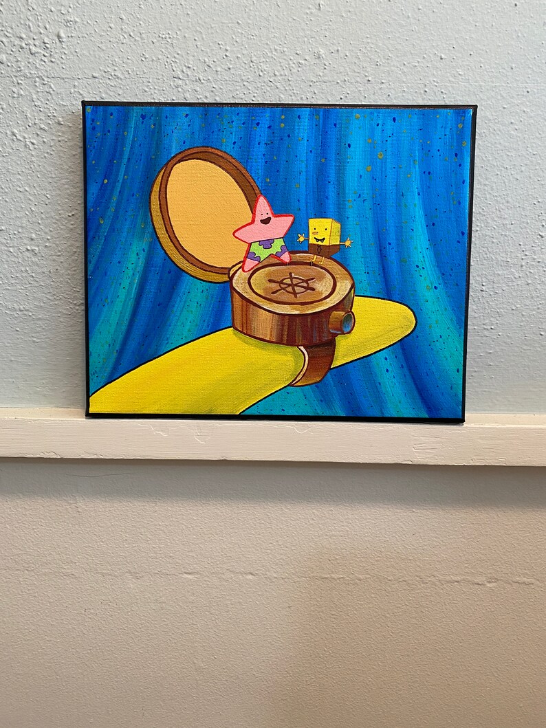 patrick and spongebob bff rings