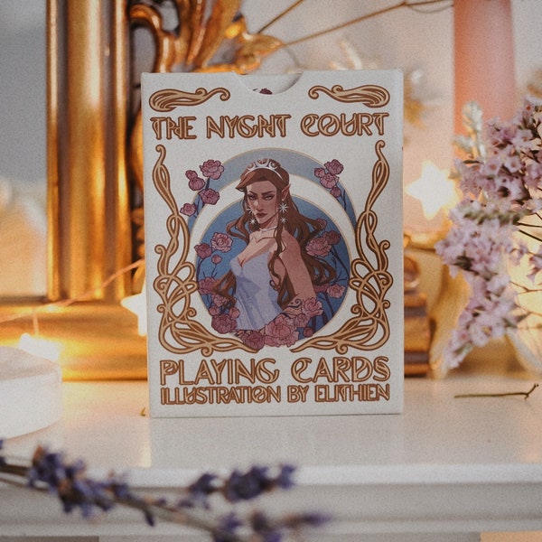 The Nyght Court ACOTAR collectors playing cards