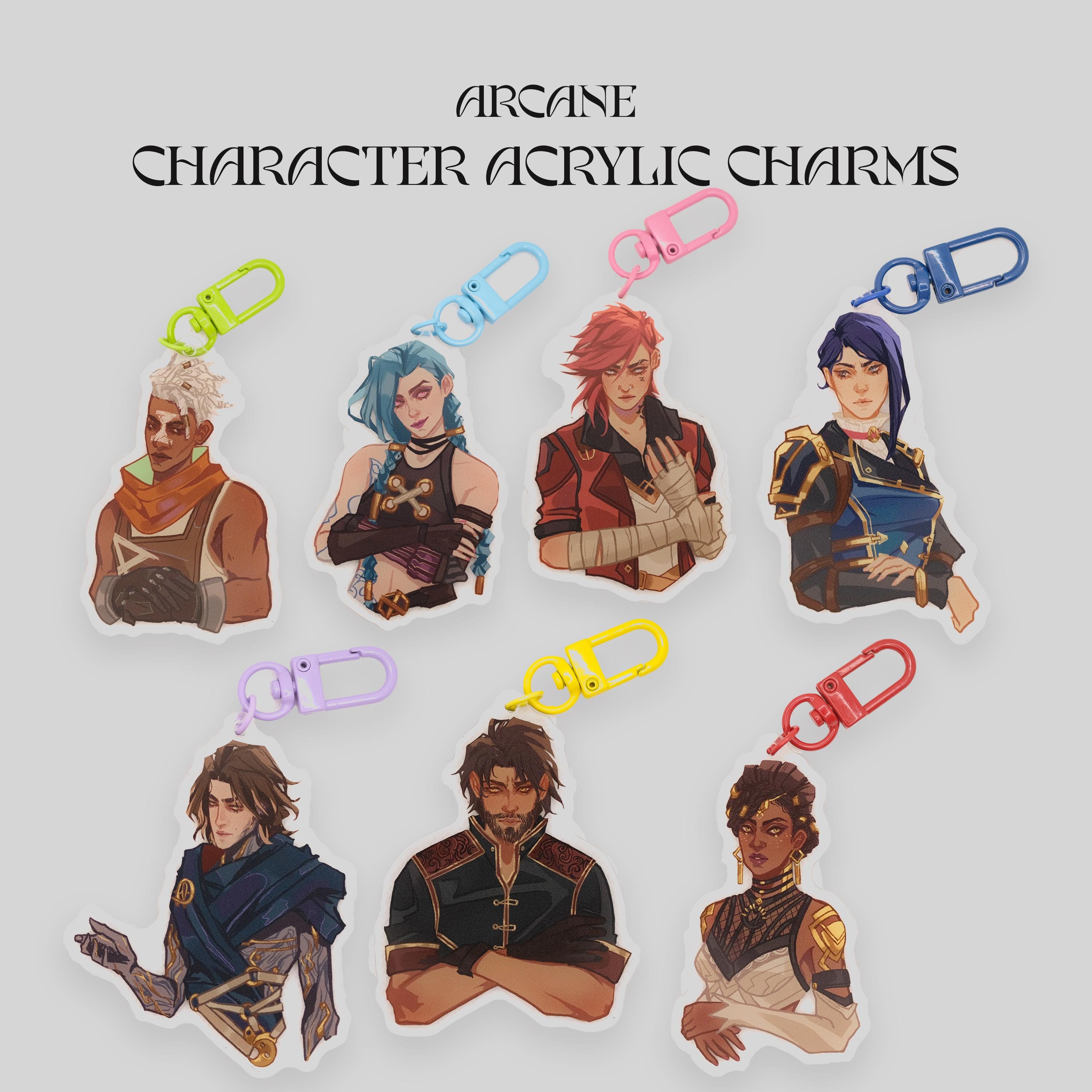 Arcane Character Acrylic Charm - Etsy