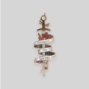Enemies to Lovers Emaille Pin