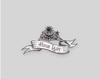 High Lady Feyre ACOTAR enamel pin