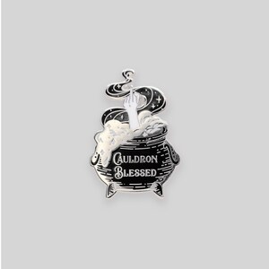 Cauldron blessed Nesta ACOTAR enamel pin