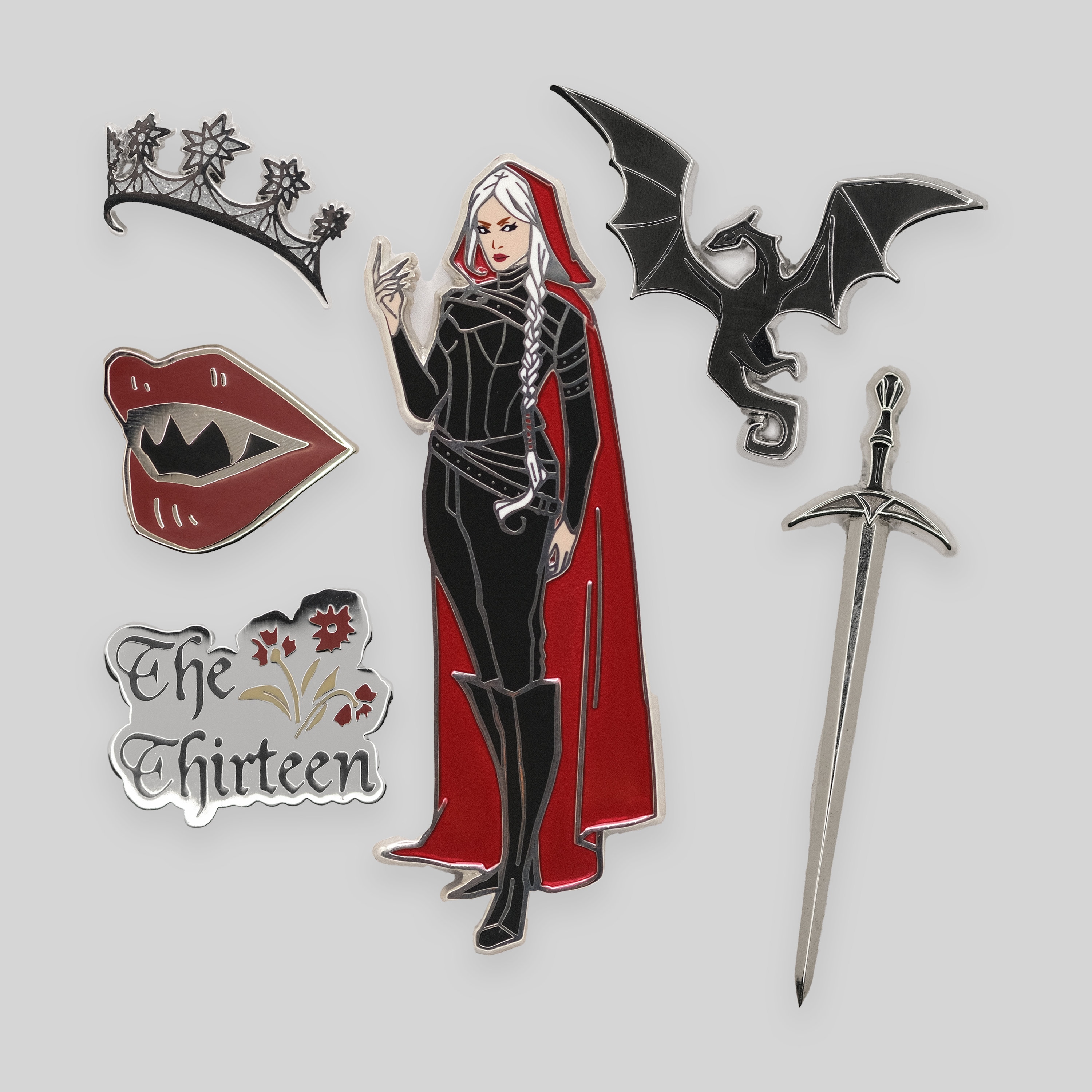 Manon Throne of Glass Collection Enamel Pin - Etsy
