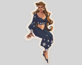 Pegatina de ACOTAR de Feyre Night Court
