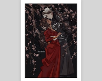 Helena und Kaine Alchemized Blüte A4 Druck