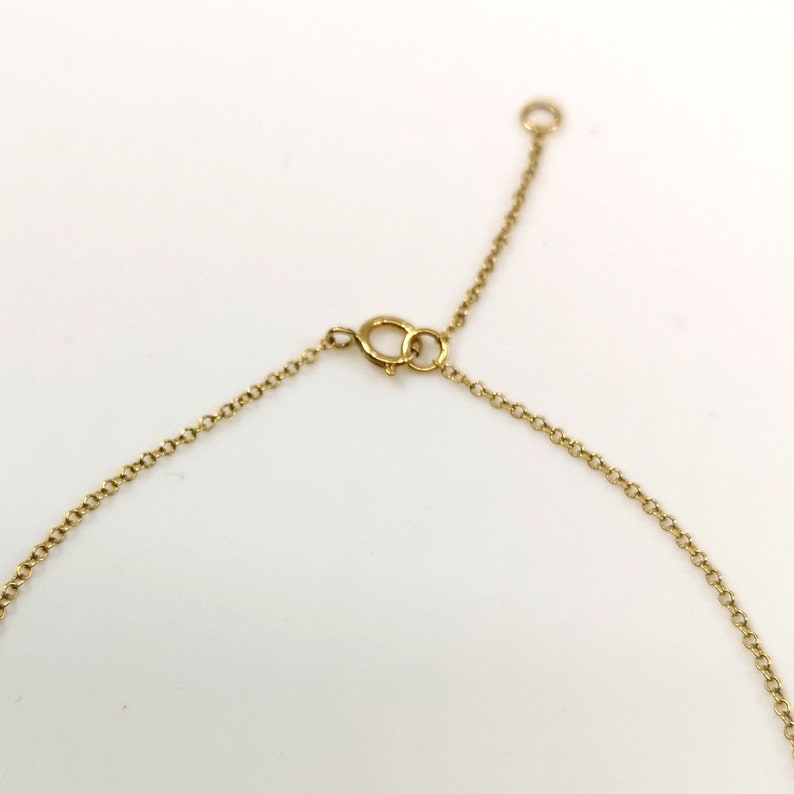 18k Solid Gold 10mm Cushion Shape Flat Cut Mother of Pearl Bracelet Adjustable Length 7-8 Inch Anniversary Love Birthday Gift Handmade