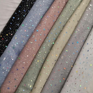 Symphony tulle lace fabric, glitter fabric, baby tutu wedding lace fabric, party decoration