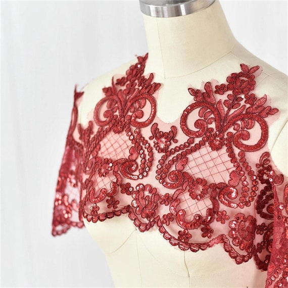 Retro Scalloped Lace Trim Sparkling Sequins Corded Lace for Weddings Gloves Evening Dress Bridal Accessories Veil - Etsy Retro Scalloped Lace Trim Sparkling Sequins Corded Lace for Weddings Gloves Evening Dress Bridal Accessories Veil - Etsy