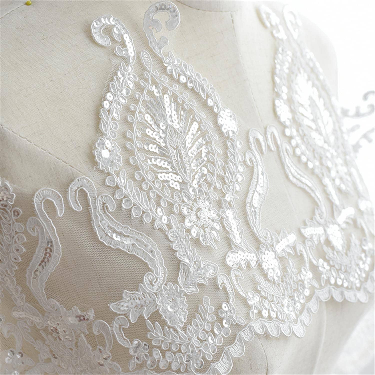 Ivory Embroidery Lace Chepita