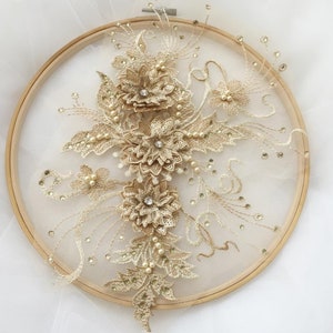 6-color beaded rhinestone appliques, suitable for lyrical dance, belly dance costumes, headscarves, dresses