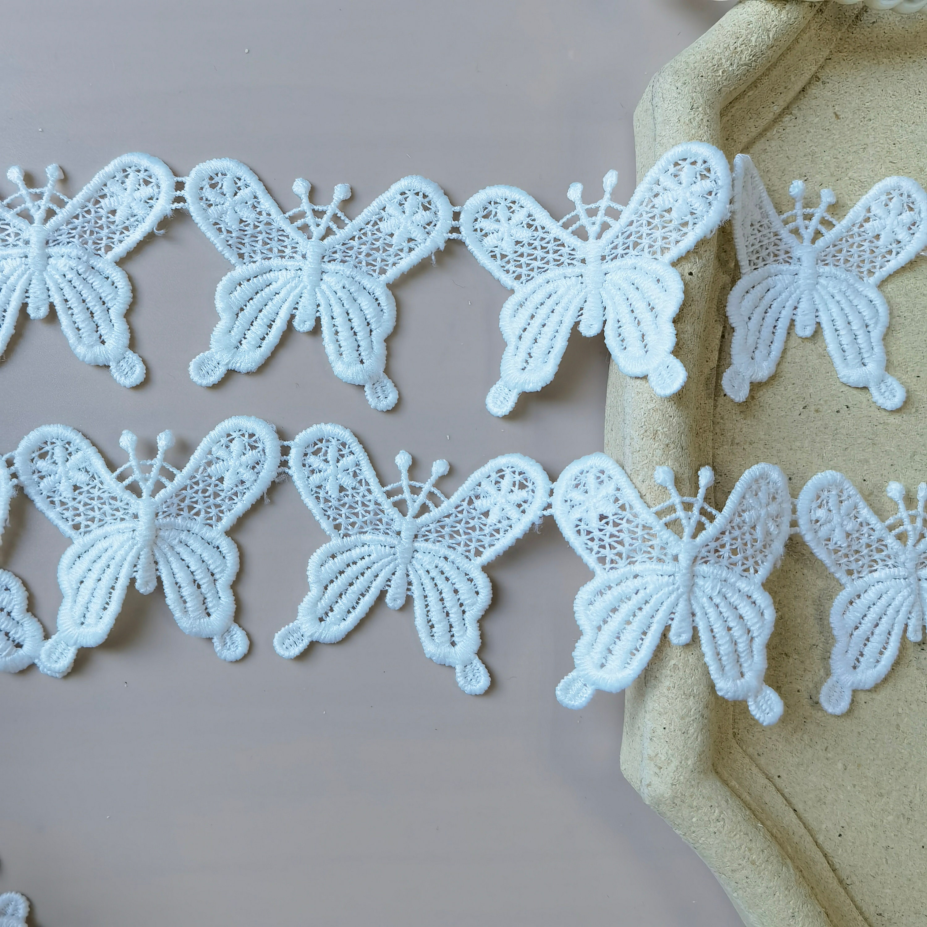 Lace Butterfly Trim, Wedding Butterfly, Sewing Butterfly Trim
