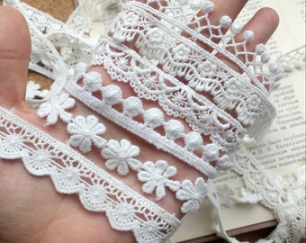 10yards Lace Trim, Narrow Lace, Crochet Lace Trim, Cotton Lace Trim,Lace Trim, Gift Wrapping