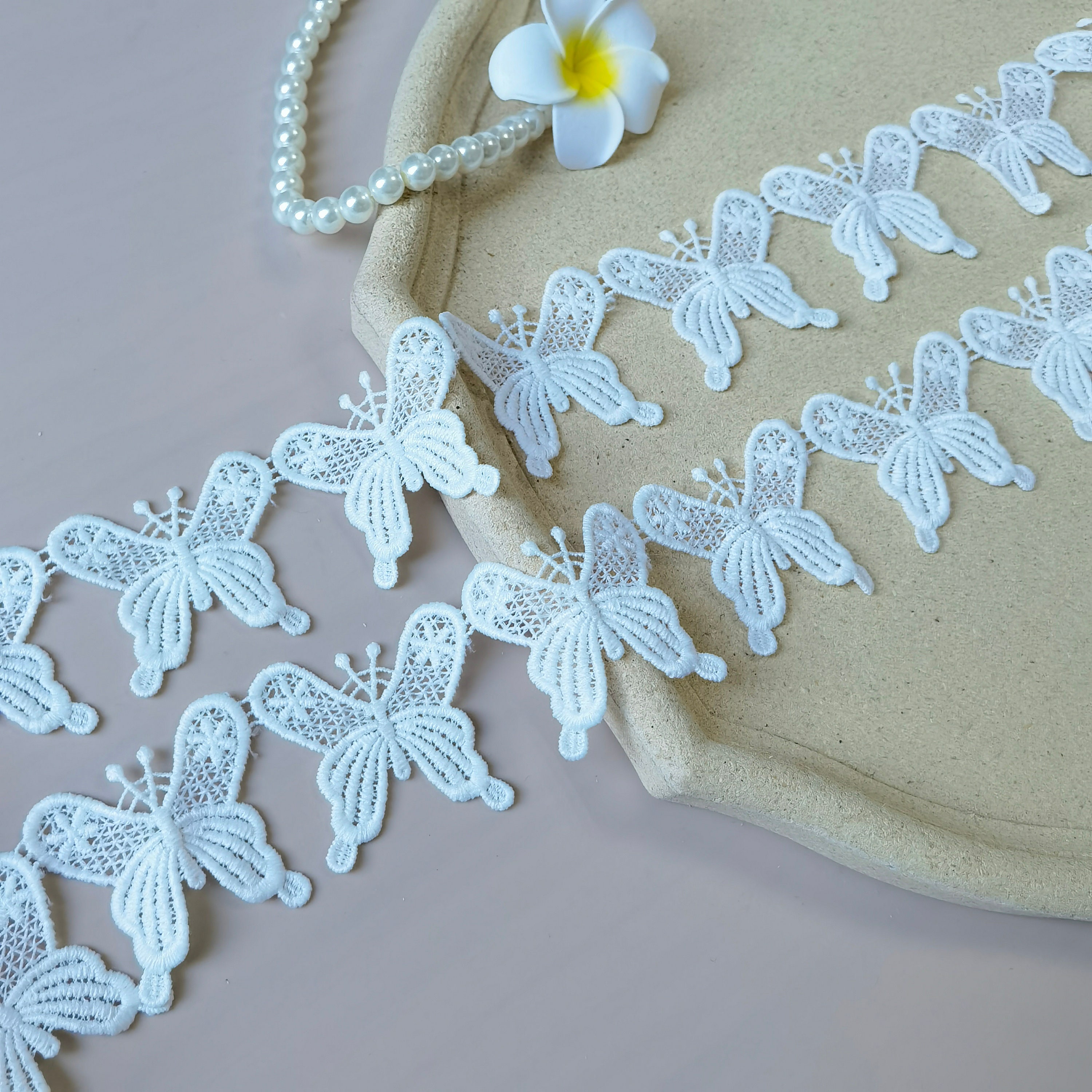 Lace Butterfly Trim, Wedding Butterfly, Sewing Butterfly Trim