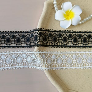 2 YARDS high quality Venetian lace decoration for necklace, DIY jewelry and costume design