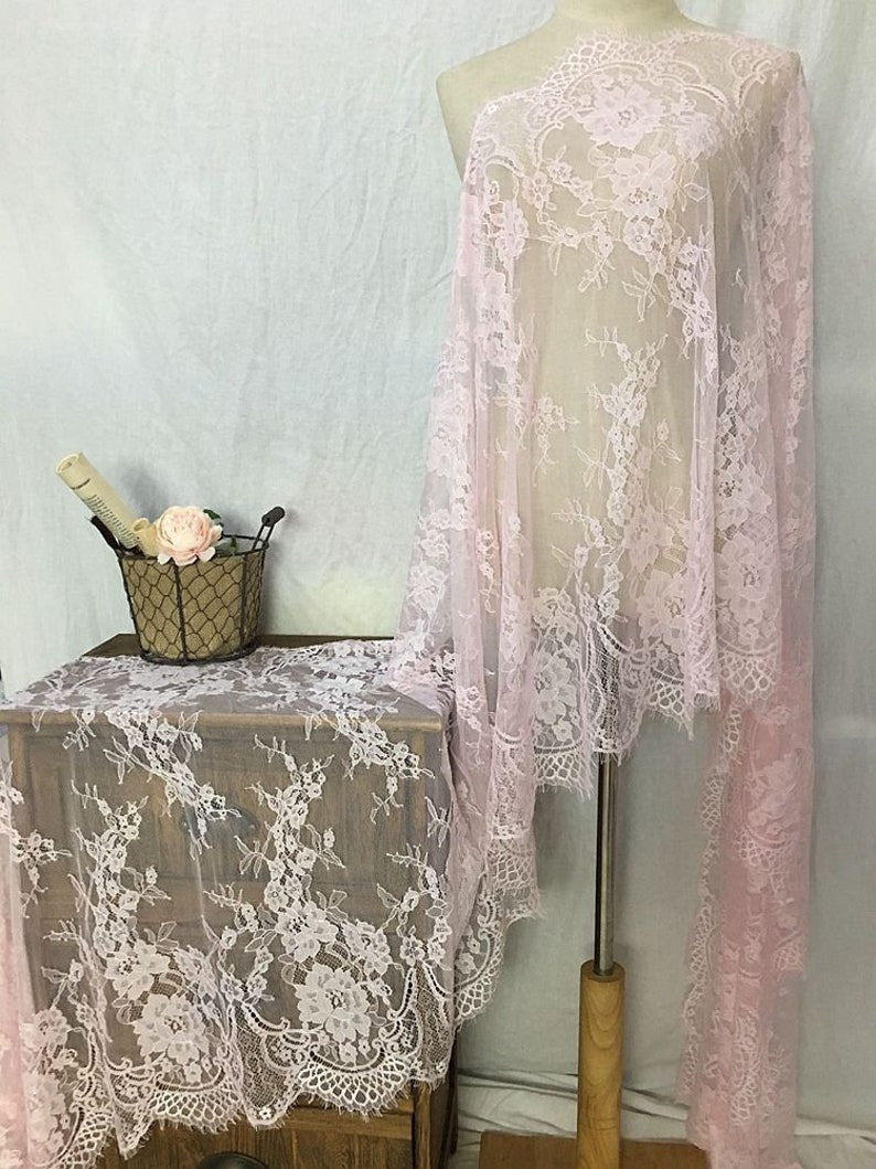 shawls Soft black white Chantilly lace for wedding table flags clothing headscarves veils