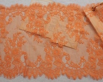 Eyelash lace trim at 3yardS, wedding lace trim, 42cm wide  lace eyelash lace