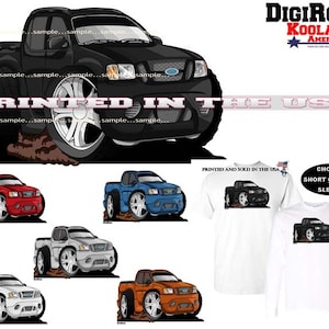 Ford Explorer Sport Trac 4x4 Truck DigiRods / Koolart Cartoon Car Short Or Long Sleeve T Shirt