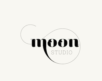 DISEÑO DE LOGOTIPO MINIMALISTA para fotografía logotipo / salón de belleza / diseño de logotipo de boutique / logotipo de maquillador / barra de belleza
