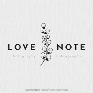 PREMADE LOGO for small business, botanical logo, eucalyptus logo, logo branding, logo design, herb logo, nature logo, branding kit