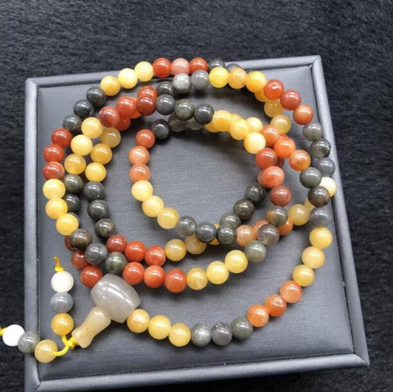 Free Delivery New Natural AAA Jadeite Jade Ice Blcak Yellow and Red