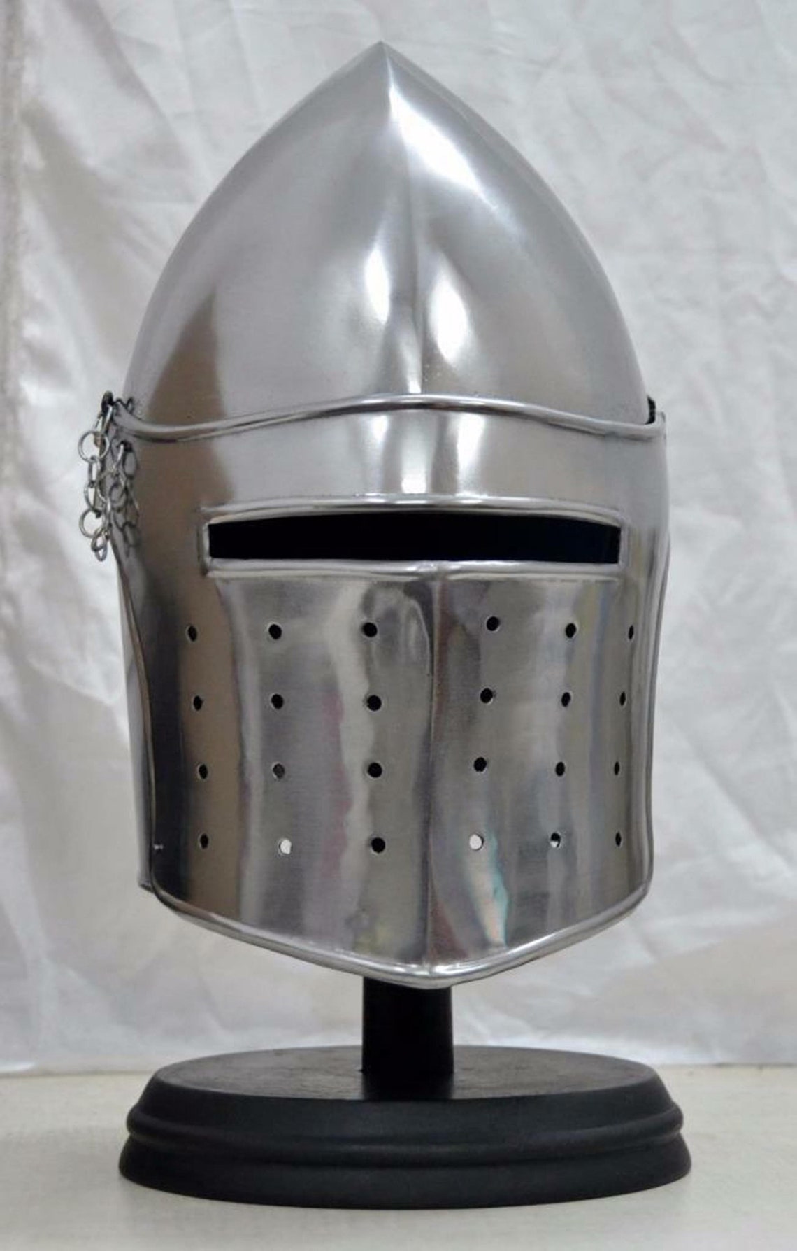 Visored Barbute Helmet Armor Knights Helmet 15th Century Etsy