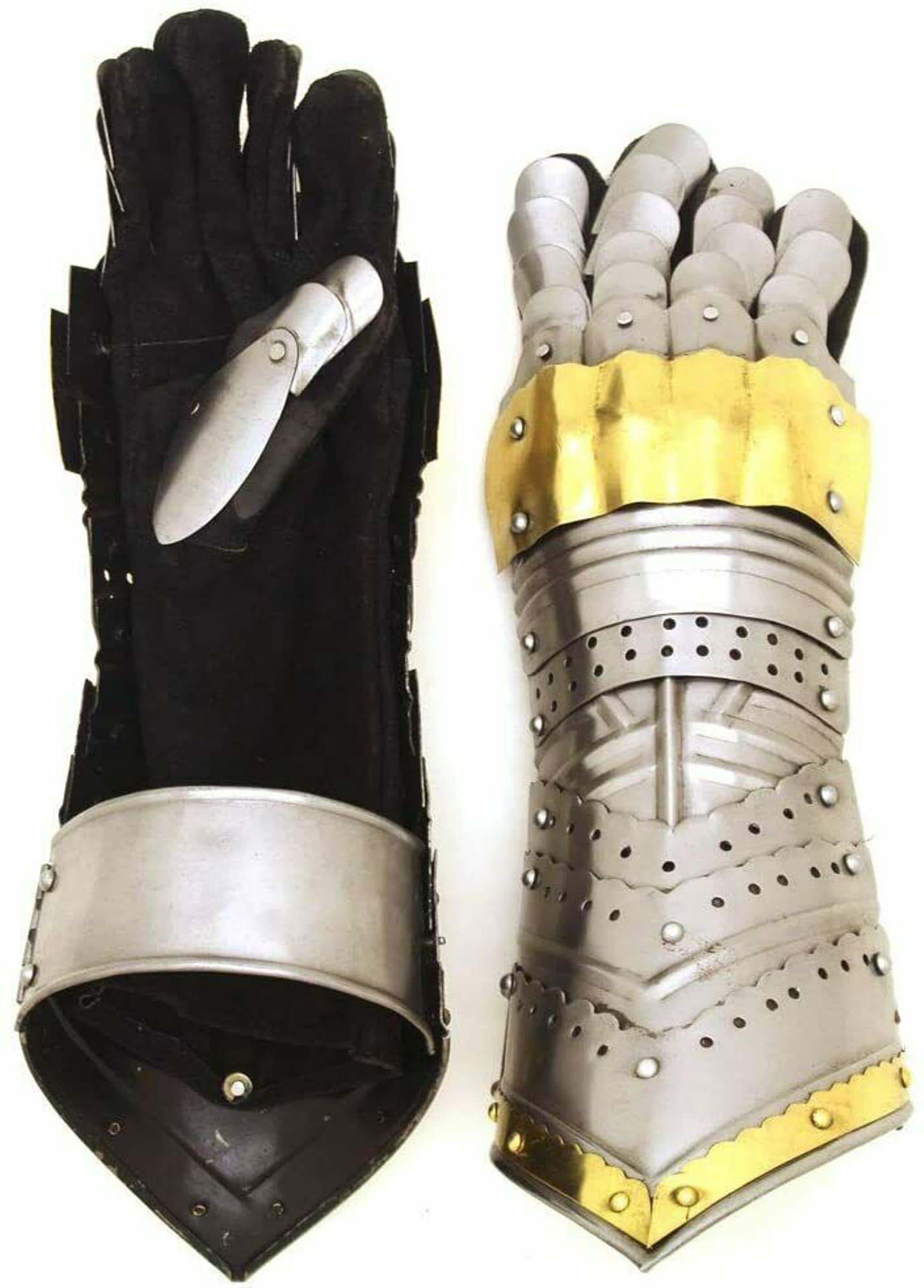 Gothic Gauntlets Armor Arm Gauntlets Wearable Costume Etsy